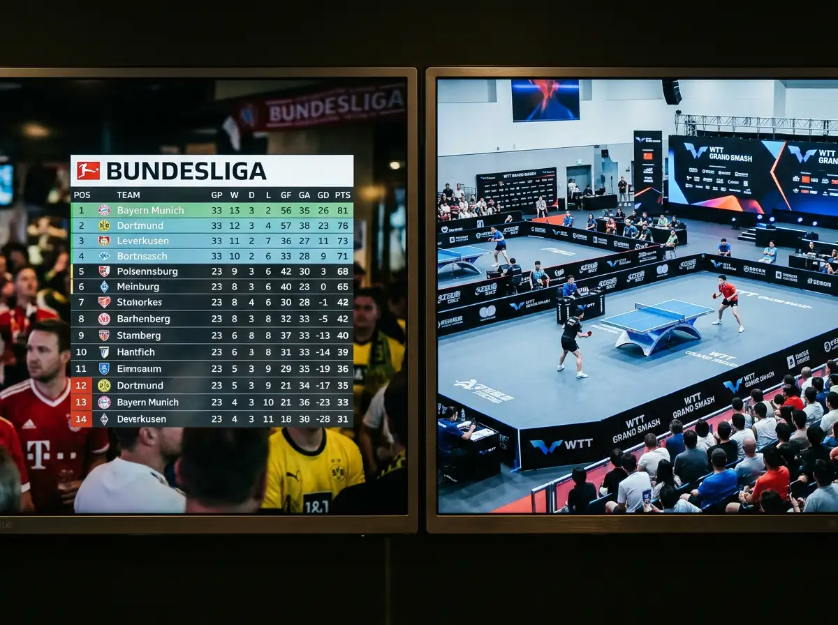 Tischtennis Bundesliga TTBL als Wettobjekt mit Stärken und Grenzen für Kombispieler