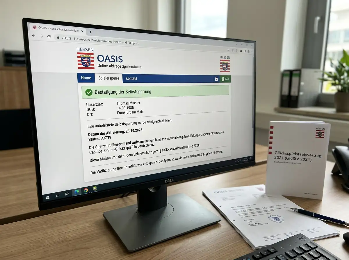 OASIS Selbstsperrung bei Tischtennis Wettanbietern: Wie die zentrale Sperrdatenbank funktioniert