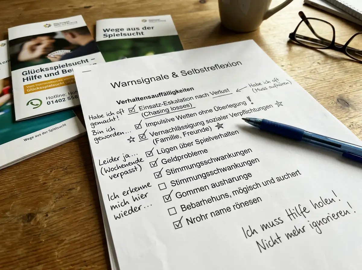 Warnsignale für problematisches Tischtennis-Wettverhalten und Kombiwetten erkennen